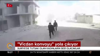 Vicdan Konvoyu yola çıkıyor