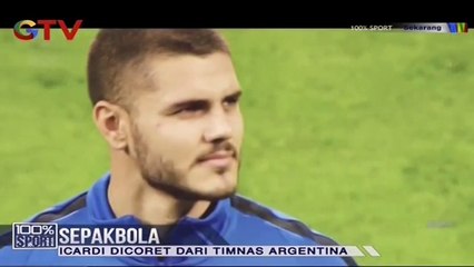 Penampilan Buruk, Icardi Dicoret dari Timnas Argentina