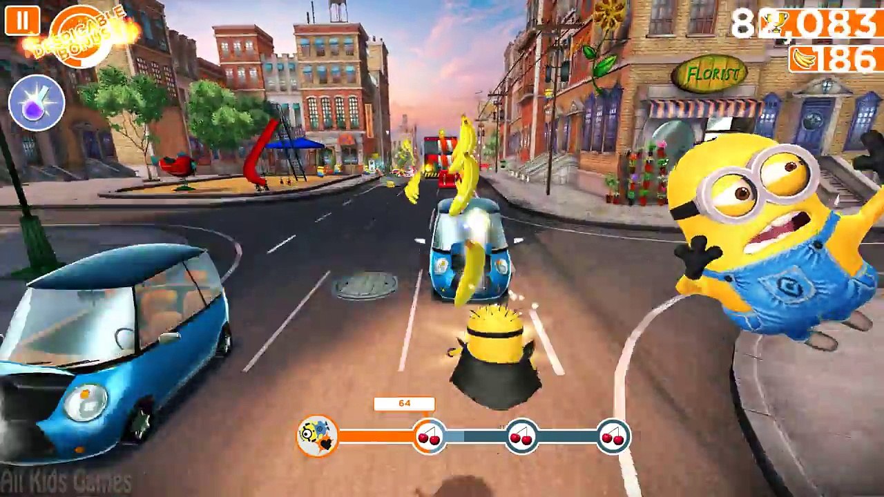 Despicable Me 2 - Minion Rush : Vampire Minion ! And Evil Minion In Downtown