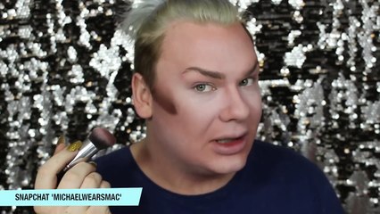 FULL FACE LIQUID LIPSTICK CHALLENGE | Michael Finch