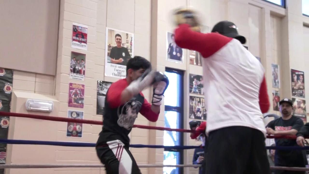 Alexis Rocha - Hitting the Mitts