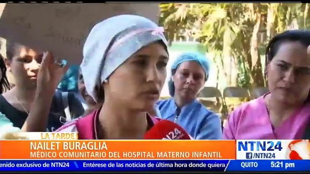 Trabajadores del hospital Materno Infantil de Petare exigen insumos para trabajar con dignidad