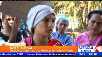 Trabajadores del hospital Materno Infantil de Petare exigen insumos para trabajar con dignidad