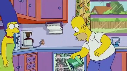 The Simpsons - Marge examines the strange thing in Bart's ear - YouTube
