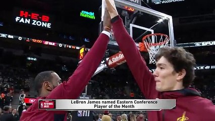 James Named Kia NBA Eastern Conference Player of the Month
