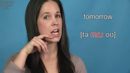 How to Pronounce TOMORROW - American English