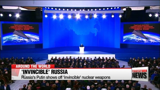 Russia's Putin shows off 'invincible' nuclear weapons