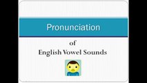 Pronunciation of English Vowel Sounds 3 - Back Vowels - Part 2