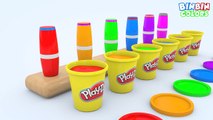 Learn Colors with Lipstick Surprise Toys for Kids #z | Play Doh Colours for Children Toddlers 2