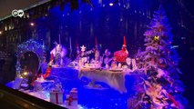 Christmas display windows in Europe | DW English