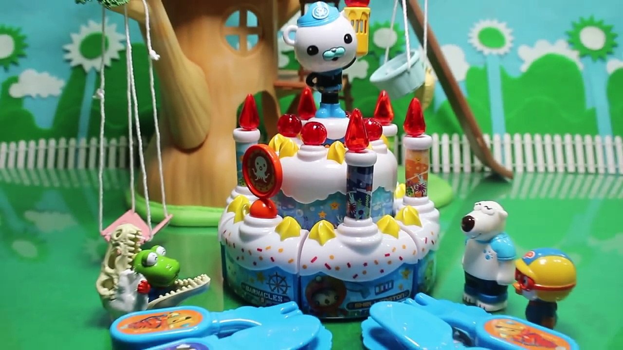 크롱의 생일!~옥토넛 생일케이크로? #46 뽀로로 장난감 애니 젤리똥 토이 캐릭터 애니메이션 Pororo Toy Animation Сезон игрушки анимация