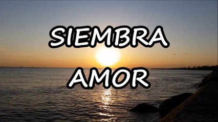 Siembra AMOR - Bienvenido Javier Dominguez