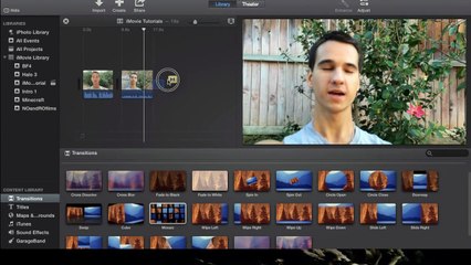 Transitions in iMovie 10.0.1 | Tutorial 13