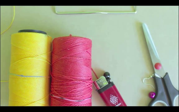 tutorial como hacer aros macramé macramé earrings