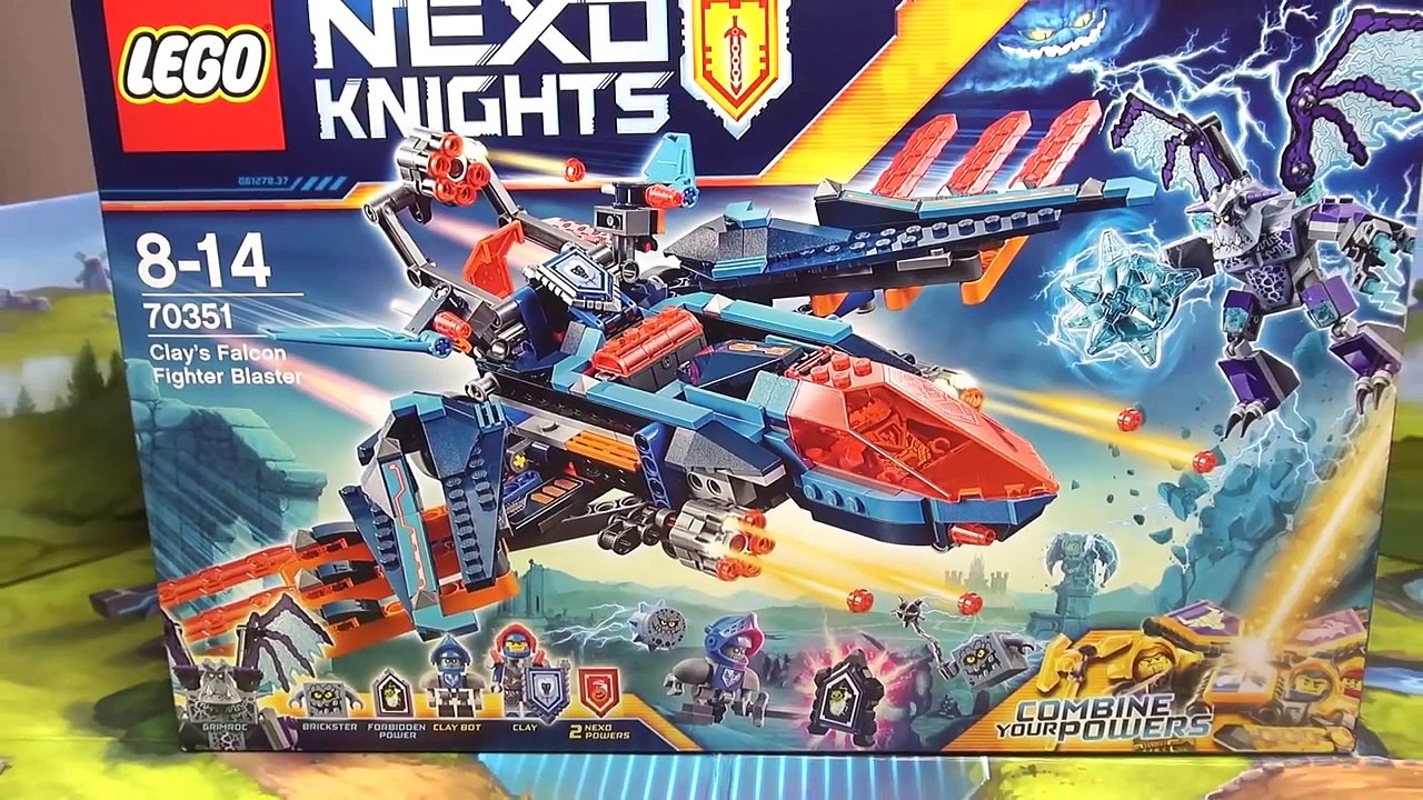 LEGO Nexo Knights 70351 Самолёт-истребитель Сокол Клэя. Новинка Лего Нексо Найтс 2017