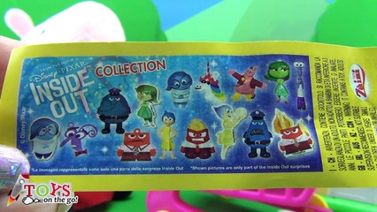 Huevos Sorpresa de Inside Out, Frozen, Mickey, Donald, Cenicienta y Palace Pets