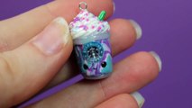 DIY Starbucks Unicorn Frappuccino Inspired Polymer Clay Charm