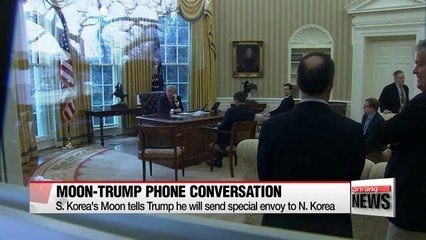 South Korea to send special envoy to North Korea, Moon tells Trump