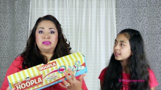 Playing HOOPLA Family Game | B2cutecupcakes