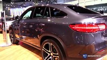 2016 Mercedes-Benz GLE-Class GLE 450 AMG Coupe - Exterior and Interior Walkaround -new LA Auto Show