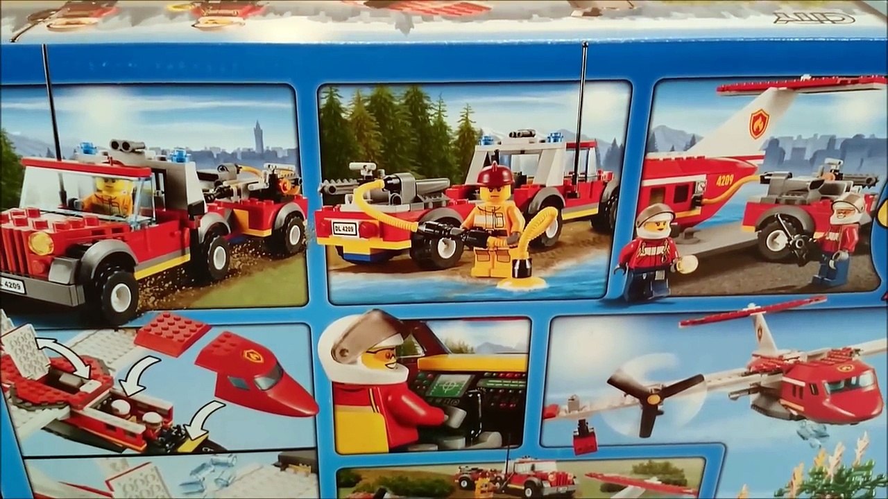 Lego® - City - 4209 - Feuerwehr Löschflugzeug - Review Deutsch