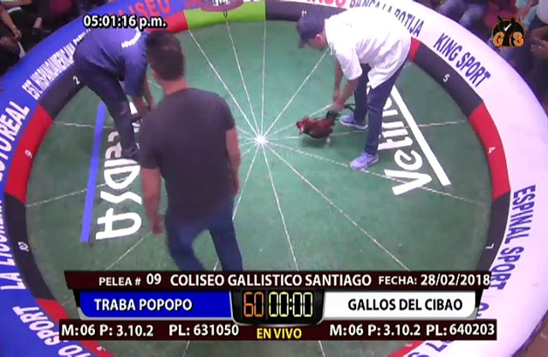 GALLOS DEL CIBAO VS TRABA POPOPO