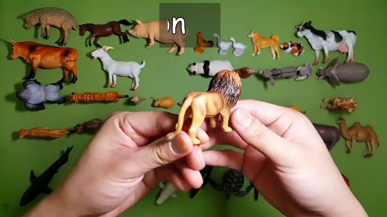 Learn animal names with Ks Kids Popbo Blocs soft plastic building blocks toy (Wild Animals)