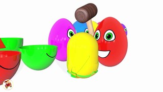 Learn Colors and Learn Shape with Surprise Eggs For Children - Learn Number For Kids