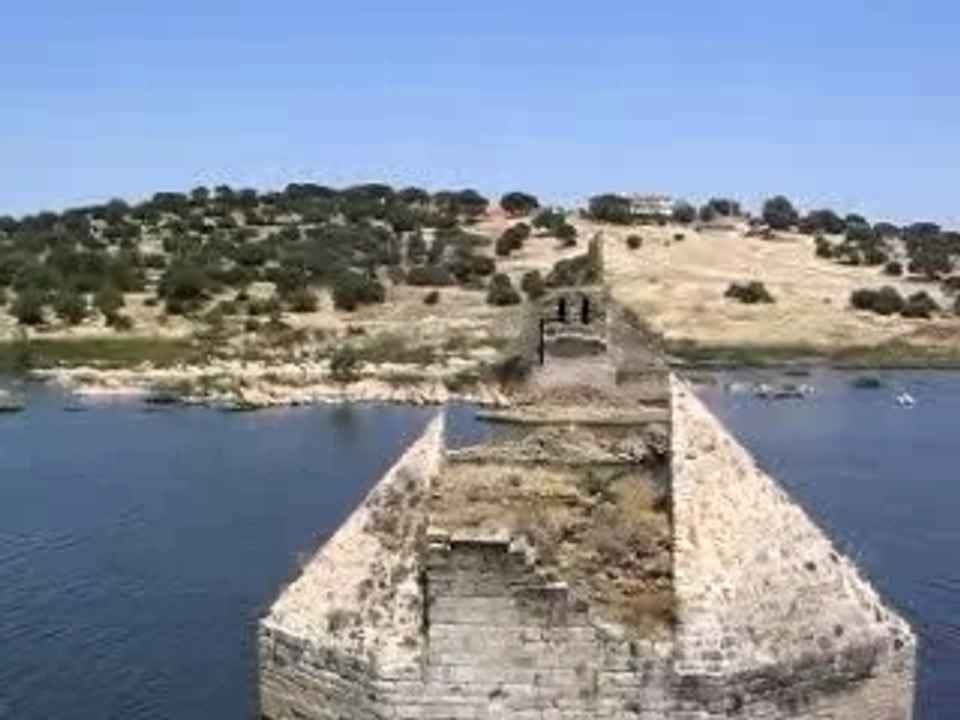 Rio Guadiana e Ponte da Ajuda