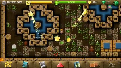 Priestess's gardenhouse - Diggy's Adventure