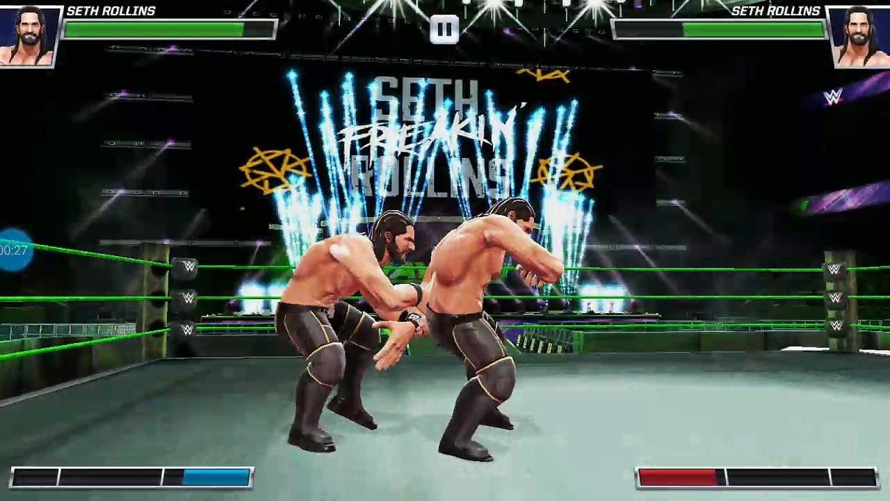Wwe mayhem gameplay Seth rollins vs    Seth rol...