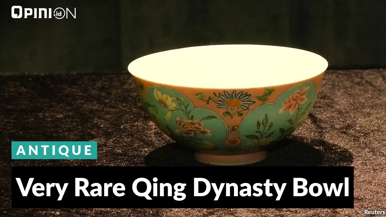 #1MINUTE | Very Rare Qing Dynasty Bowl