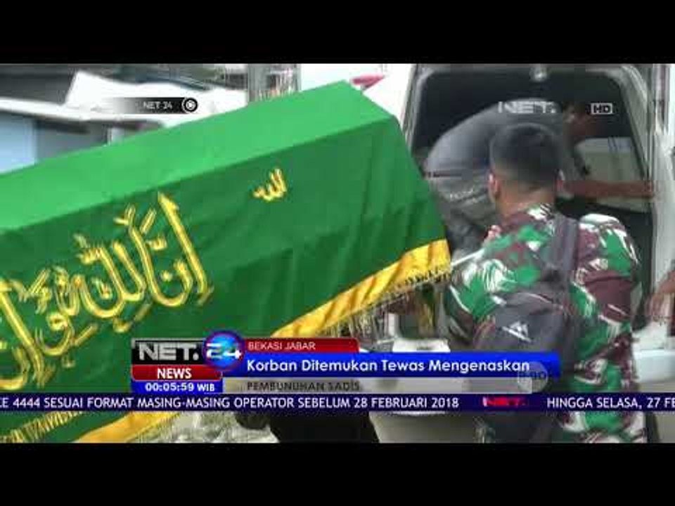 Pembunuhan Sadis Di Bekasi  NET 24