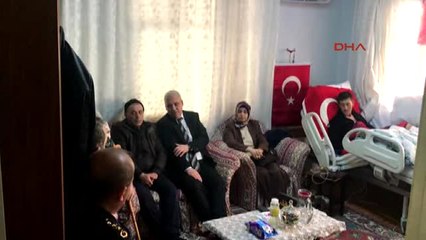 Manisa Afrin'de 2 Bacağını Yitiren Uzman Çavuş Memleketi Akhisar'da