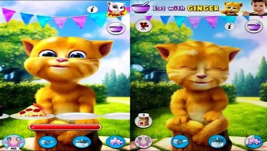 Говорящий Кот Том и Котик Джинджер (Рыжик) 2 Детский