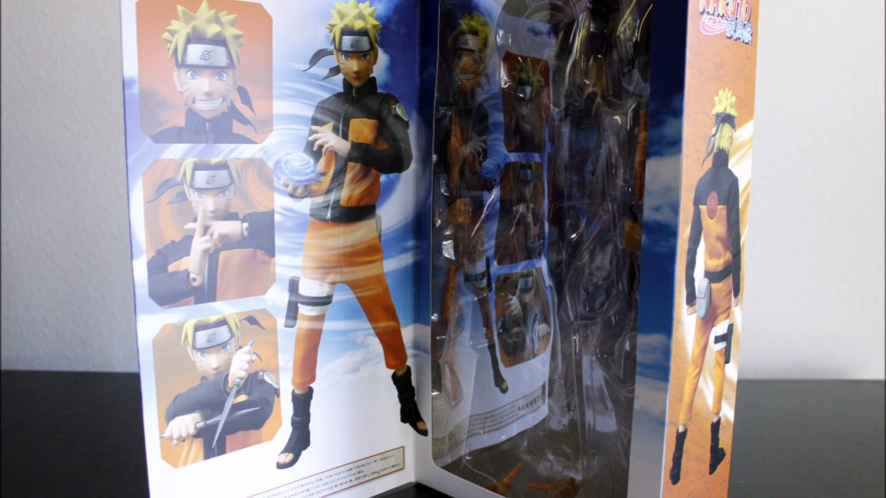 Naruto Shippuden Naruto Uzumaki 1/6 Scale Medicom Toy Figure Stop Motion Review