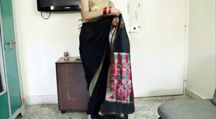 How To Tie An Indian Saree:Step by Step Easy Sari Wearing Tutorial