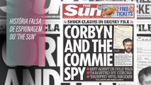 'The Sun' publica história falsa de espionagem