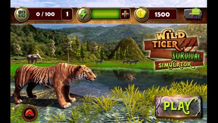 Wild Tiger Survival Simulator (by Vital Games Production) Android Gameplay [HD]