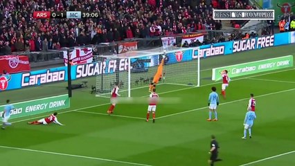 Arsenal vs Man City 0-3 Goals and Highlights with English Commentary 2017-18 HD