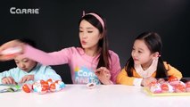 캐리와 친구들이 함께하는 킨더조이 장난감 놀이 CarrieAndToys