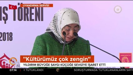 "Aile kurumu çok önemli"