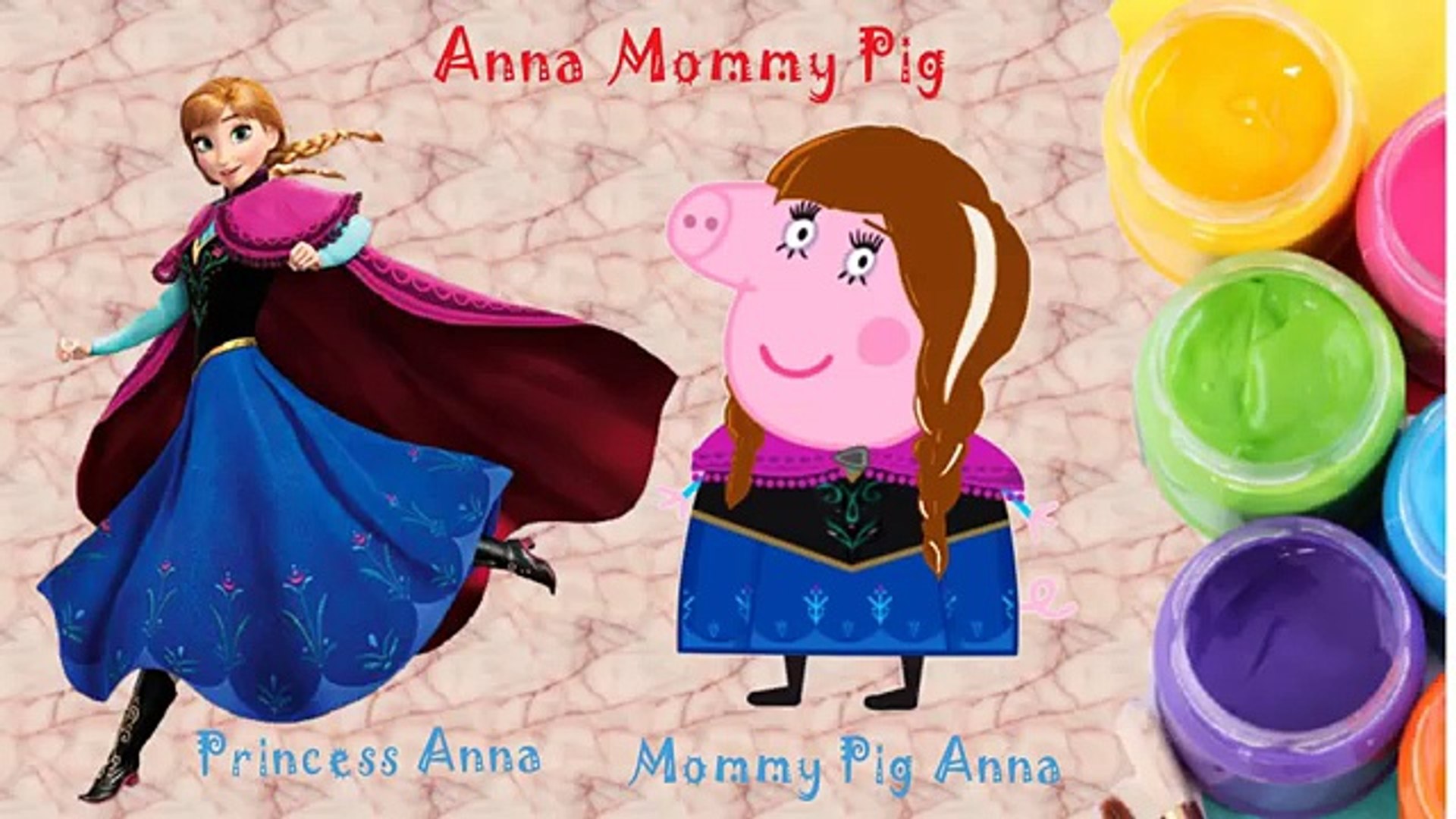 Elsa and Anna Peppa Pig Videos Finger Family Frozen Songs - Daddy Finger  Song Disney Songs – Видео Dailymotion