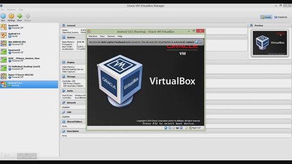 Android 5.0.2 Installation on VirtualBox
