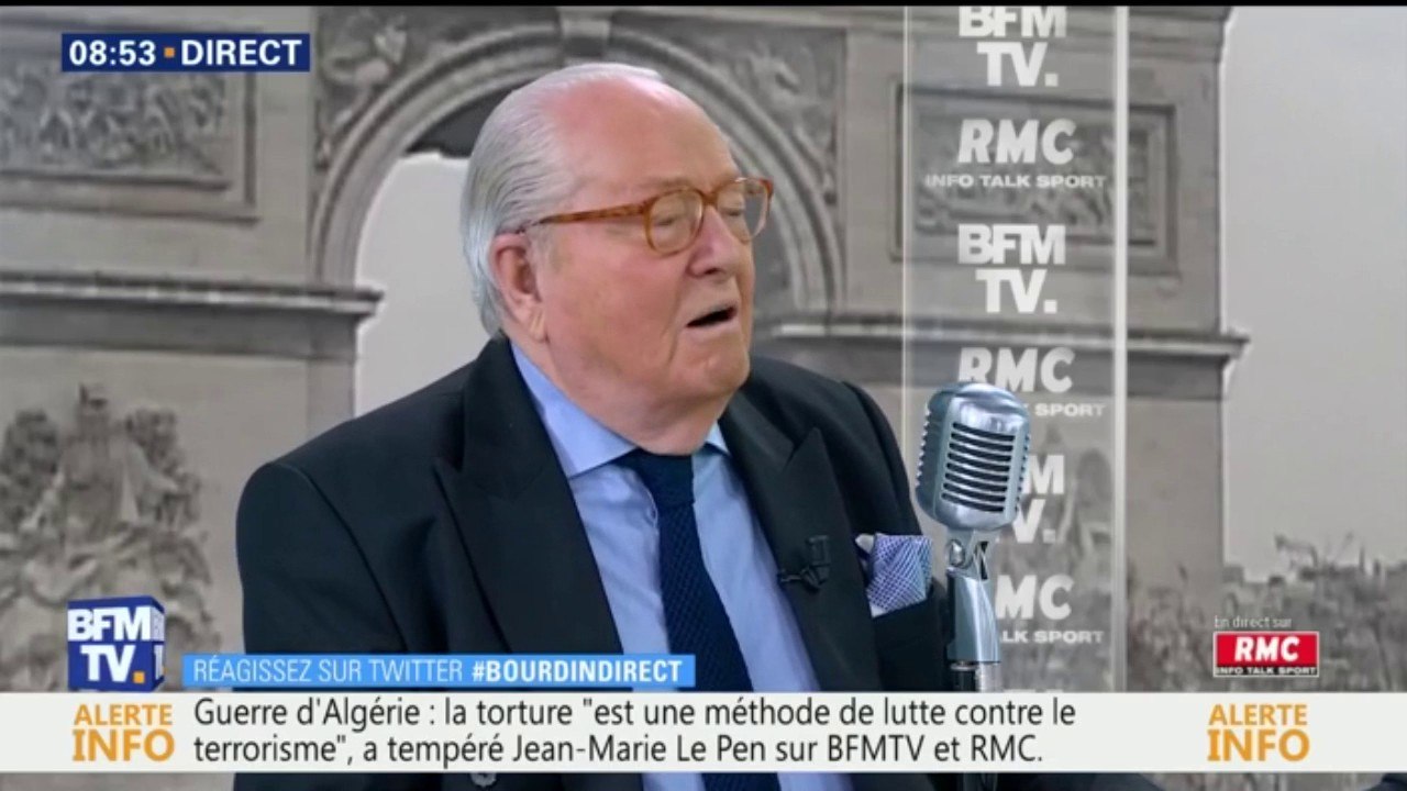Jean-Marie Le Pen : "Si je le pouvais je réduirais l'héritage de mes enfants pour disposer plus librement de mon patrimoine"