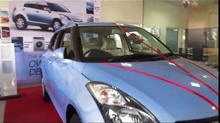 #Cars@Dinos: Maruti Suzuki Swift Dzire new Interior Exterior Walkthrough (price, mileage, etc.)