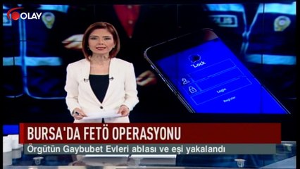 Bursa'da fetö operasyonu