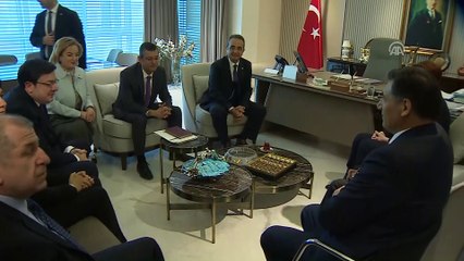 CHP Heyetinin İYİ Parti ziyareti (1) - ANKARA