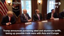 Trade war? Trump orders big tariffs on steel, aluminum