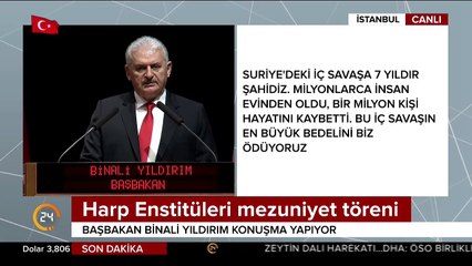 Başbakan Yıldırım: Terör operasyonu Afrin´le sınırlı değil